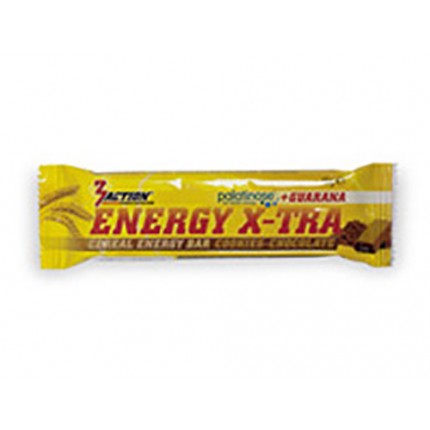 3action Energy X-Tra Bar - Cookies-Chocolate - Doos (40stuks)